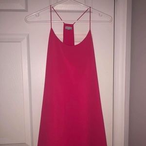 naked zebra strap dress